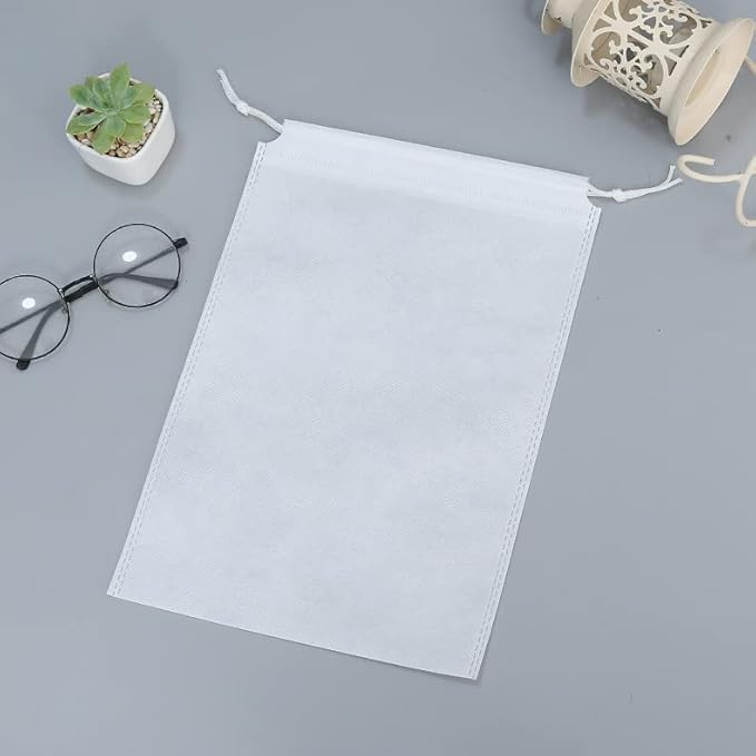 Soft Cotton Rope - 32ft/10m, 8mm Thick, Soft Tying Rope (White)