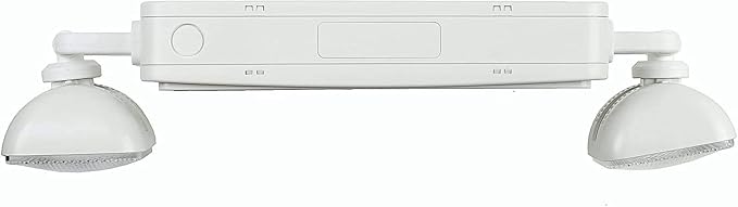 Double Sided LED Emergency EXIT Sign, Remote Capable, Two LED Flood Lights, Backup Battery, US Standard Red Letter Emergency Exit Lighting, Commercial Grade, 120-277V, FireResistant(UL 94V-0) (6 Pack)