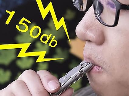 Whistle Emergency Whistles Keychain Rape Whistle Stainless Steel High Decibel Whistles … …