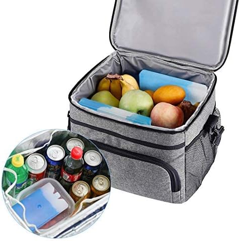 TOPOKO Ice Packs for Lunch Bags, Cooler. Freezer Packs for Lunch Box, Cooler Bag. Slim Reusable & Long-Lasting, BPA-Free, Quick Freeze, Perfect for Picnic, Camping, Beach, Outdoor Sports.