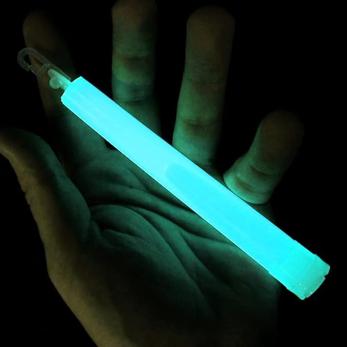 Emergency Glow Sticks - 6 Inch 12 Hour Long Lasting Military Grade Glow Sticks - Bulk Box of 50