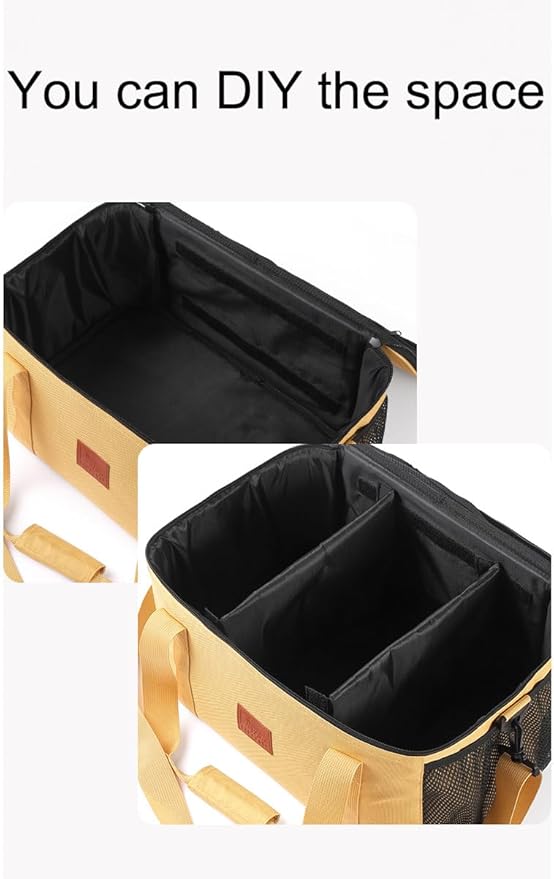 Camping Cookware Storage Bag, Camping Cooking Utensils Organizer, Camping Storage Handbag, Barbecue Tool Storage Bag, Cookware Utensils Kit Travel Hanging Bag Outdoor Equipment Carry Bag