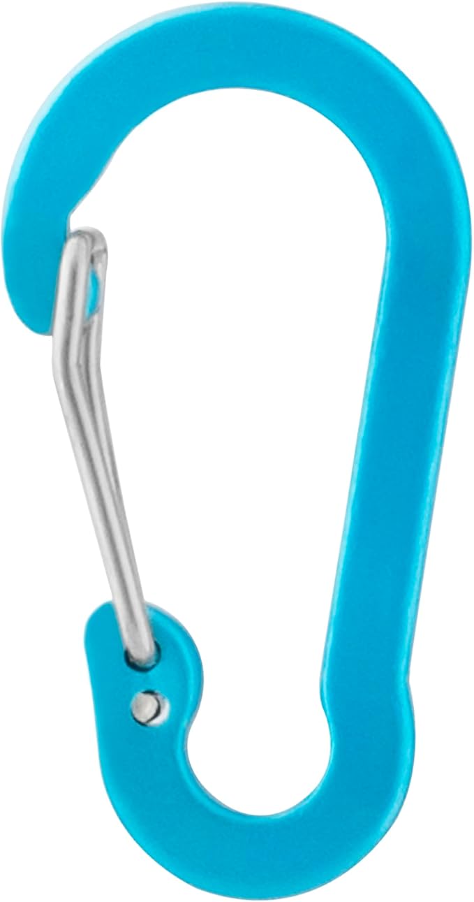 FixnZip FixATent: A Repair Kit Kit Includes Tent Pole splints, Shock Cord, Replacement Zipper Slider, Screen Patches, Fabric Repair Tape, Duct Tape, and Carabiner.