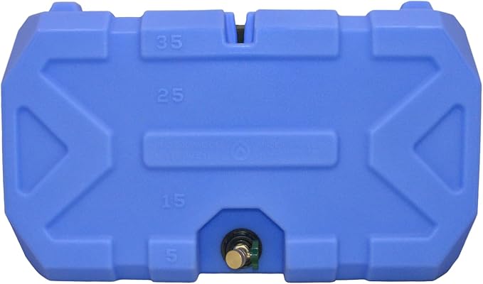 Exodus 35 Gallon Water Storage Tank by Rockwell Products | Emergency Water Storage Container | Stackable, BPA Free, Made in The USA