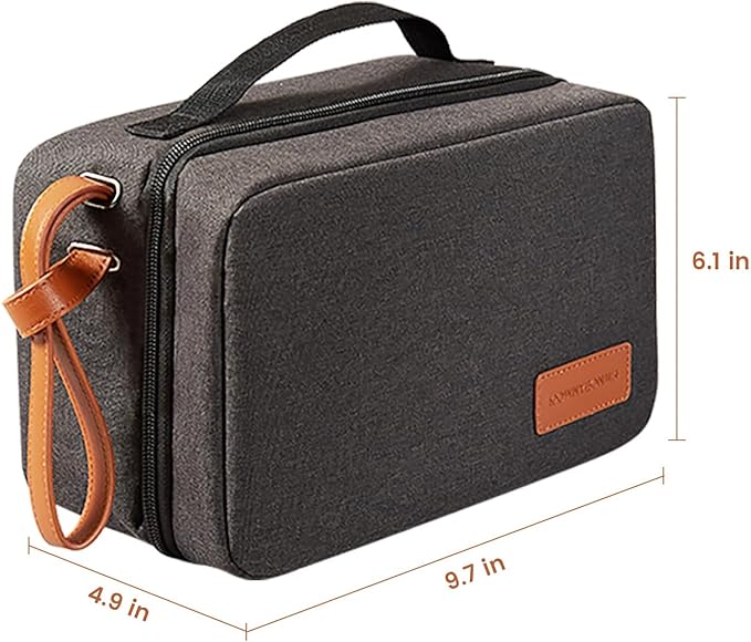 ROWNYEON Toiletry Bag for Men, Waterproof Travel Toiletry Bag with Hanging Accordion Design, Large Capacity Toiletries Bag for Easy Storage