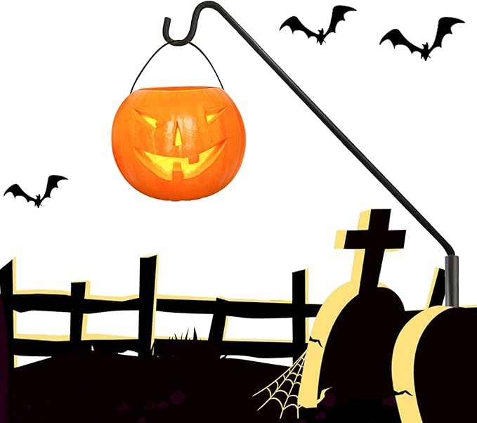 MIXXIDEA Heavy Duty Extensible Deck Hook - Adjustable for Hanging Bird Feeders, Plants, Wind Chimes, Lanterns