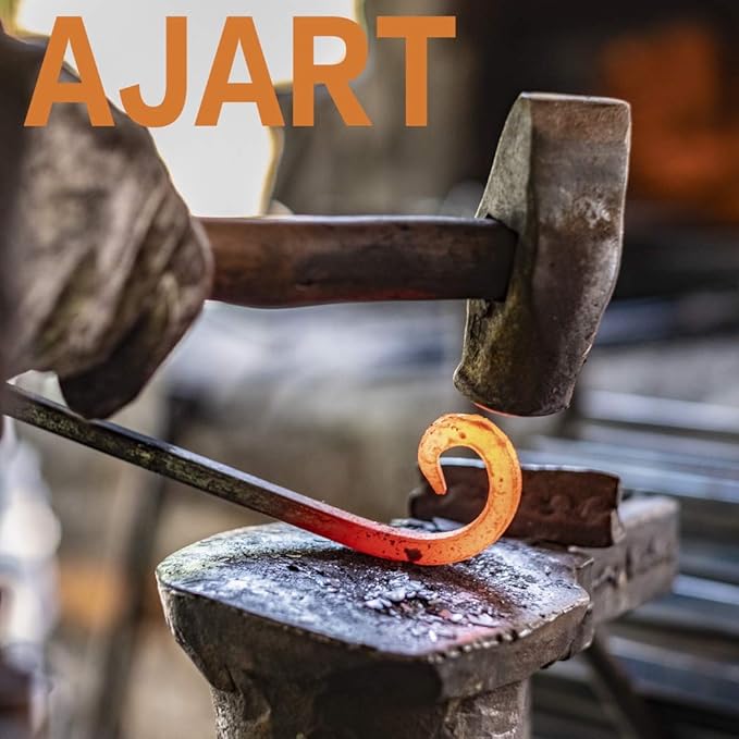 AJART Hanging Plant Bracket for Plant Hangers Outdoor (4 Pieces -12 inch) More Stable and Sturdy White Plant Hooks