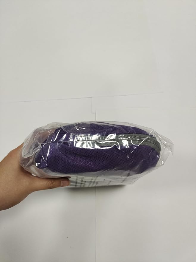 ZOMAKE Lightweight Packable Backpack 30L - Foldable Hiking Backpacks Water Resistant Compact Folding Daypack for Travel(Purple)