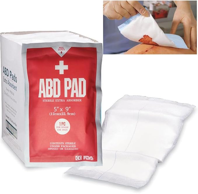 IFAK Kit Trauma Kit Military Medical First Aid Kits Bleeding Contral Emergency Survival Bug Out Bag for Camping Gear Supplies Hiking (Red)