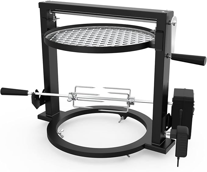 onlyfire Santa-Maria Style Rotisserie Rotating System for Solo Stove Ranger 15" Smokeless Fire Pit