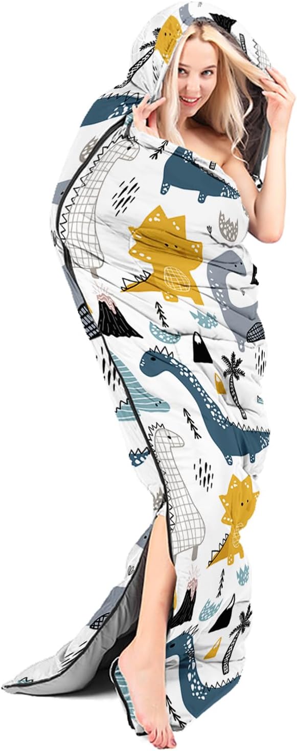 CVHOUSE Camping Sleeping Bags,3 Season Warm & Cool Weather,Lightweight,Waterproof Sleeping Bags for Adults & Kids,Traveling,and Outdoors,Camping Gear Equipment