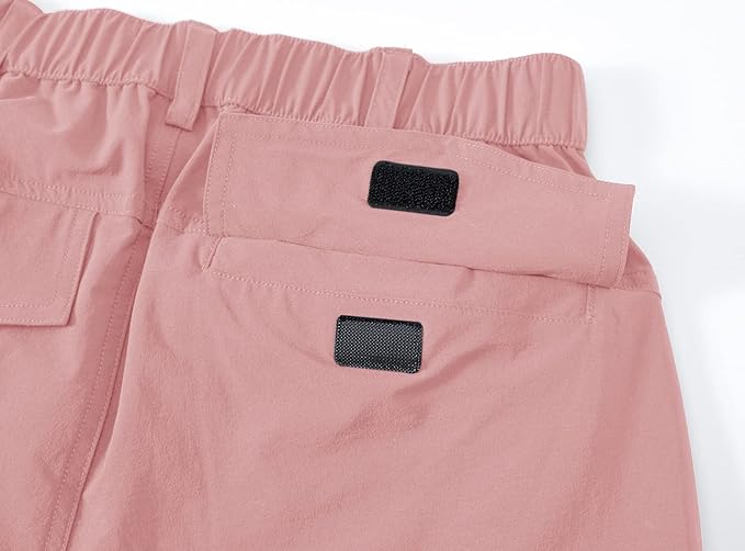YSENTO Women's Hiking Pants Lightweight Stretch Quick Drying UPF 50 Camping Travel Work Cargo Pants 6 Pockets