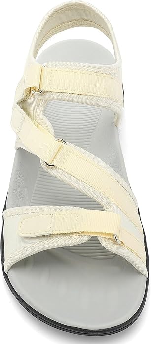 UBFEN Womens Hiking Comfortable Sport Walking Sandals Outdoor Athletic Water Sandals with Three Adjustable Straps