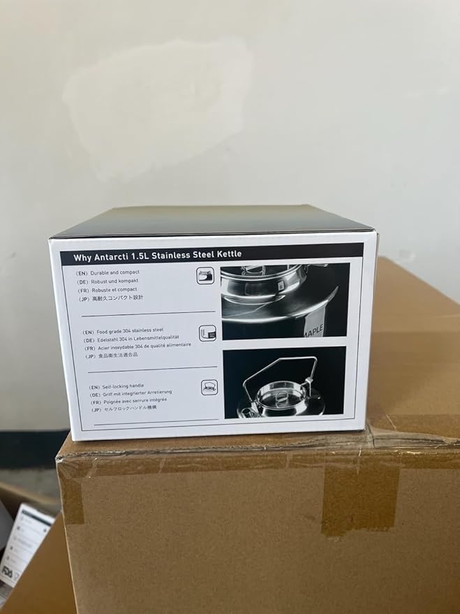 Fire-Maple Antarcti 1.5L Kettle Series | Portable Durable Bushcraft Gear Open Fire Kettle | SUS304 Stainless Steel