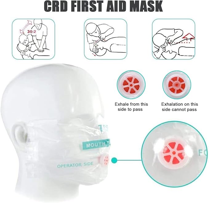 Snake Bite Kit, Bee Sting Kit, Emergency First Aid Supplies, Venom Extractor Suction Pump, Bite and Sting First Aid for Hiking, Backpacking and Camping. Includes Bonus CPR face Shield (Orange)