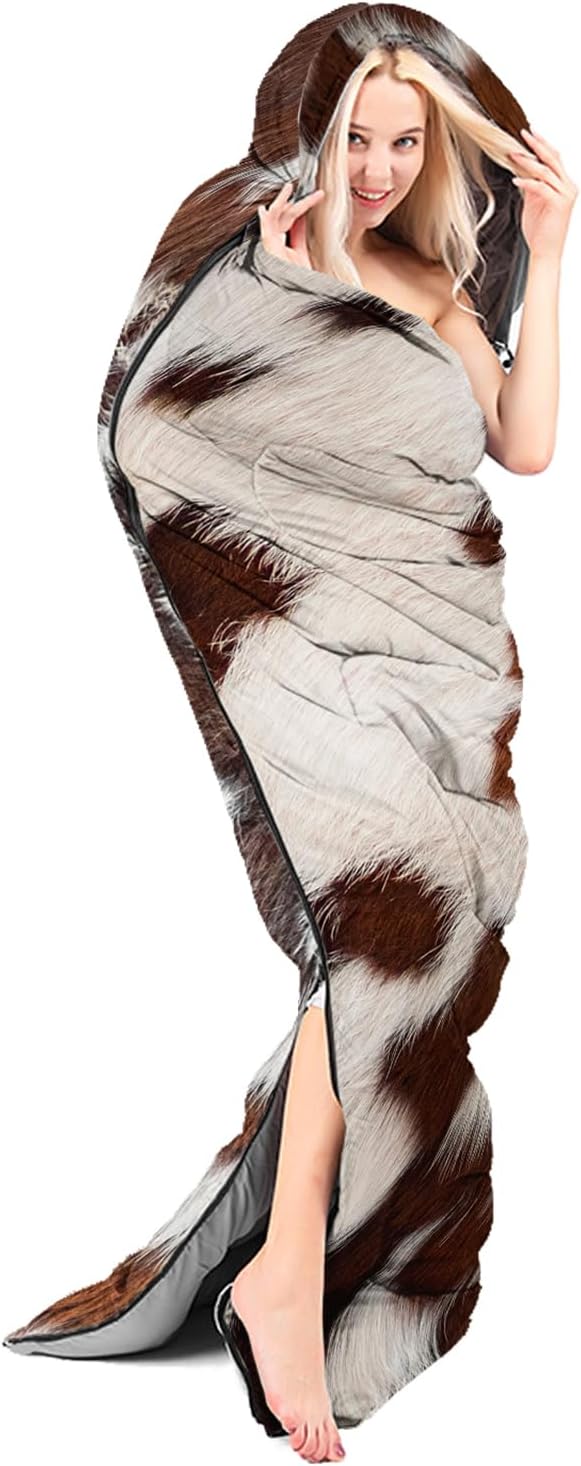 Sleeping Bags for Adults and Kids Backpacking Camping Sleeping Bags for Girls and Boys Lightweight Waterproof Cold/Warm Sleeping Bag for Season Camping Essentials Outdoor Travel with Compression Bags