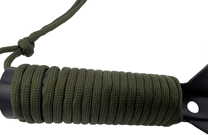 Small Camping Shovel, 9 in 1 Mini Hand Shovel, Portable Backpacking Trowel, Ultralight Compact Multitool for Camping, Gardening, Outdoor Survival, Black