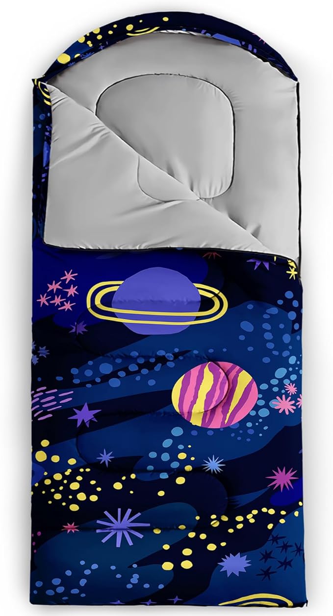 Print sleeping bag,sleeping bags,Outdoor Camping Sleeping Bag,Suitable For Children Boys And Girls Portable,Waterproof,Compact And Lightweight,Great For Outdoor Camping,Backpacking And Hiking