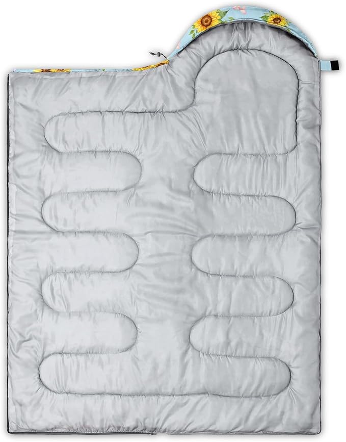 Sleeping Bags for Adults Kids,Backpacking Camping Sleeping Bag for Girls Boys Lightweight Waterproof Cold/Warm Weather Sleeping Bag for All Season