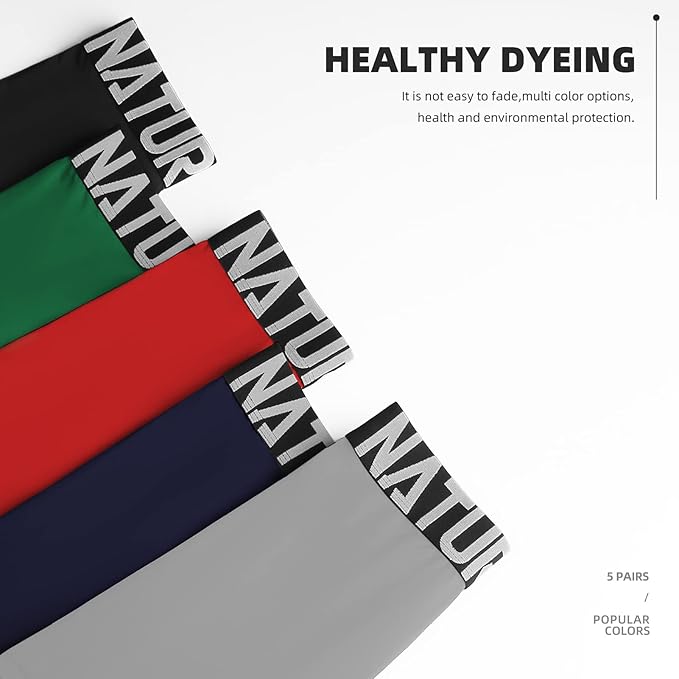 Natural Feelings Mens Underwear Coolzone Boxer Briefs for Men Pack Stretch Performance Quick Dry Sports Underwear