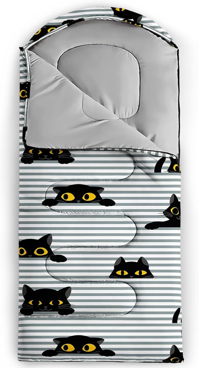 Print sleeping bag,sleeping bags,Outdoor Camping Sleeping Bag,Suitable For Children Boys And Girls Portable,Waterproof,Compact And Lightweight,Great For Outdoor Camping,Backpacking And Hiking