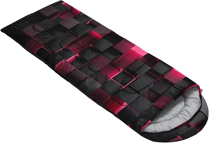 Sleeping Bags for Adults and Kids Backpacking Camping Sleeping Bags for Girls and Boys Lightweight Waterproof Cold/Warm Sleeping Bag for All Season