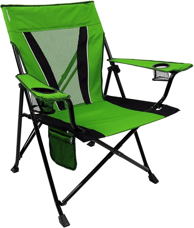 Kijaro XXL Dual Lock Portable Camping Chair - Supports Up to 400lbs - Enjoy The Outdoors in a Versatile Folding Sports & Outdoor Chair