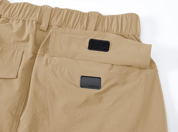 YSENTO Women's Hiking Pants Lightweight Stretch Quick Drying UPF 50 Camping Travel Work Cargo Pants 6 Pockets