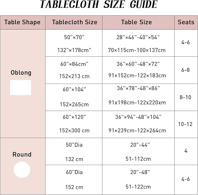 Poise3EHome Outdoor Tablecloth Rectangle with Umbrella Hole Waterproof Spillproof for Patio Table Picnic Camping Spring Summer, Khaki (60X104 Zipper)