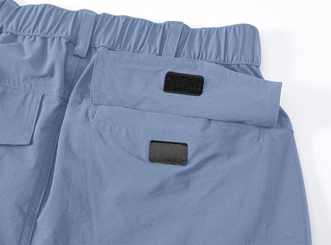 YSENTO Women's Hiking Pants Lightweight Stretch Quick Drying UPF 50 Camping Travel Work Cargo Pants 6 Pockets