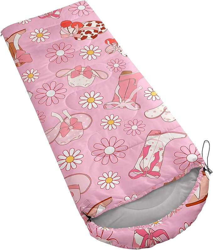 QOOMO Camping Sleeping Bags,3 Season Warm & Cool Weather,Lightweight,Waterproof Sleeping Bags for Adults & Kids,Traveling,and Outdoors,Camping Gear Equipment