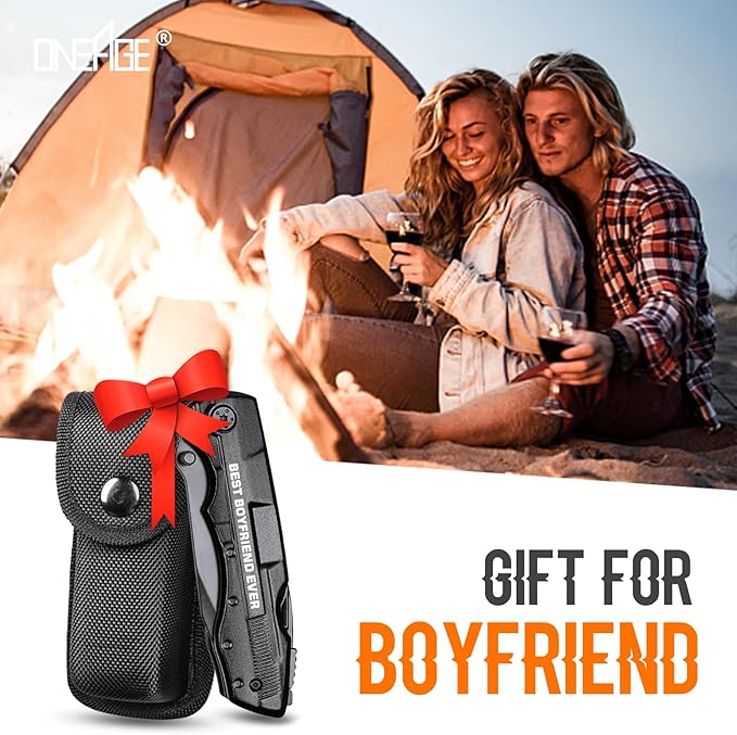 Gifts for Boyfriend, Multitool Knife"BEST BOYFRIEND EVER", Birthday Gifts for Boyfriend - Best Boyfriend Gifts, Boyfriend Christmas Gifts, Valentines Day Gifts for Boyfriend, Boyfriend Gifts
