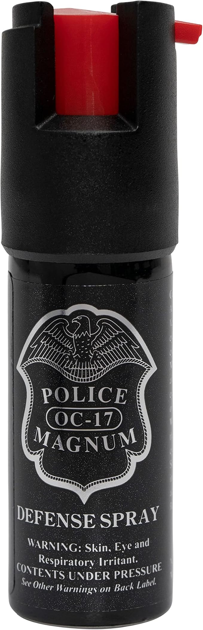 POLICE MAGNUM Mini Pepper Spray Self Defense Canisters- Max Heat Strength- Small & Discreet - Made in The USA (10 Pack 1/2oz Twist Lock)