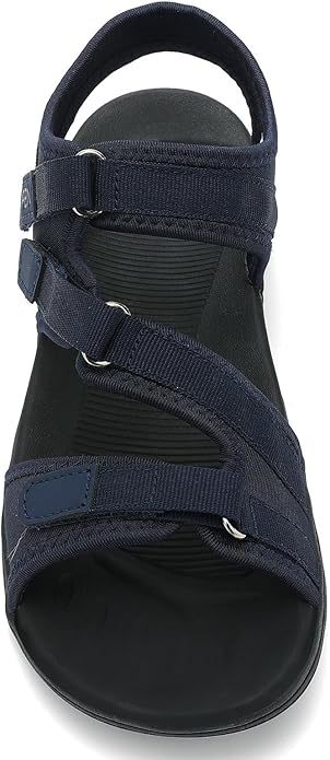 UBFEN Womens Hiking Comfortable Sport Walking Sandals Outdoor Athletic Water Sandals with Three Adjustable Straps
