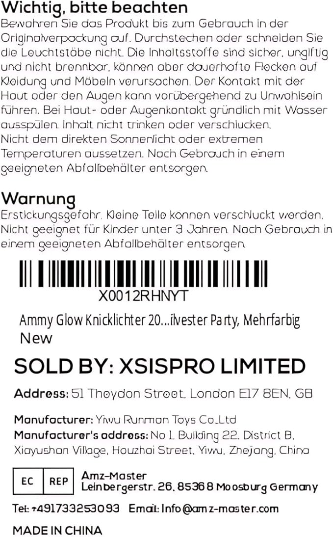 Ammy Glow-205 Pcs-Glow Sticks Bulk Party Pack -halloween party favors,Glow in The Dark Party Supplies - Eye Glasses, Glow Bracelets & Necklaces - Wedding Favors