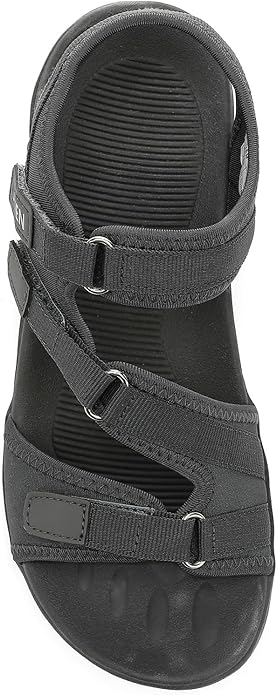 UBFEN Womens Hiking Comfortable Sport Walking Sandals Outdoor Athletic Water Sandals with Three Adjustable Straps