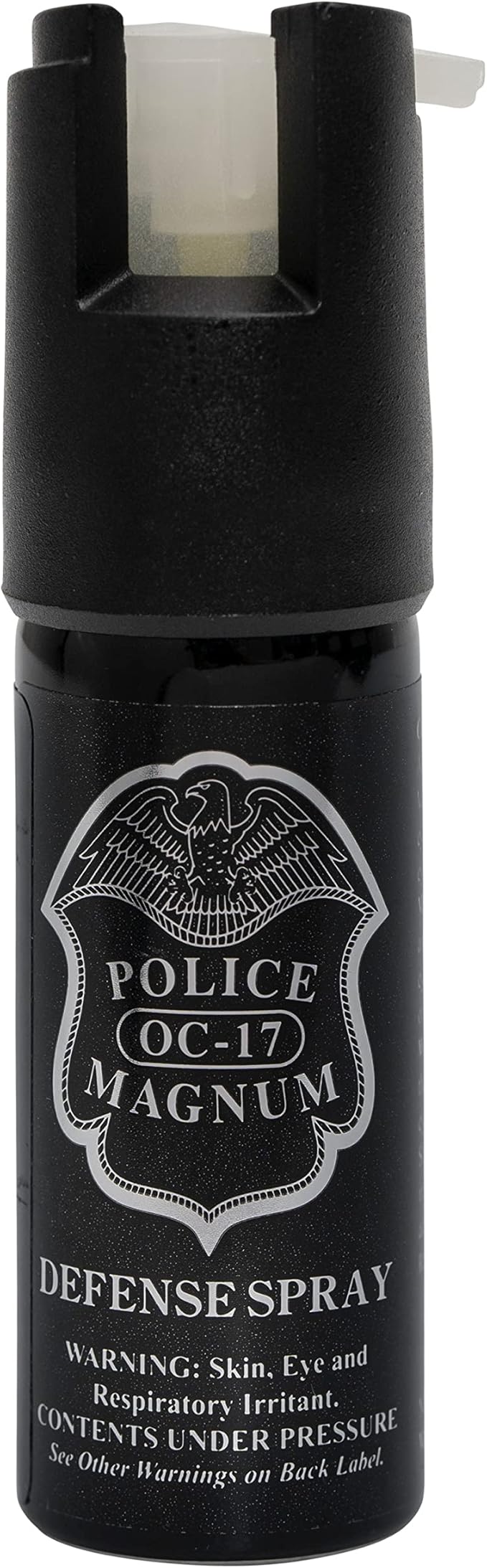 POLICE MAGNUM Mini Pepper Spray Self Defense Canisters- Max Heat Strength- Small & Discreet - Made in The USA (10 Pack 1/2oz Twist Lock)