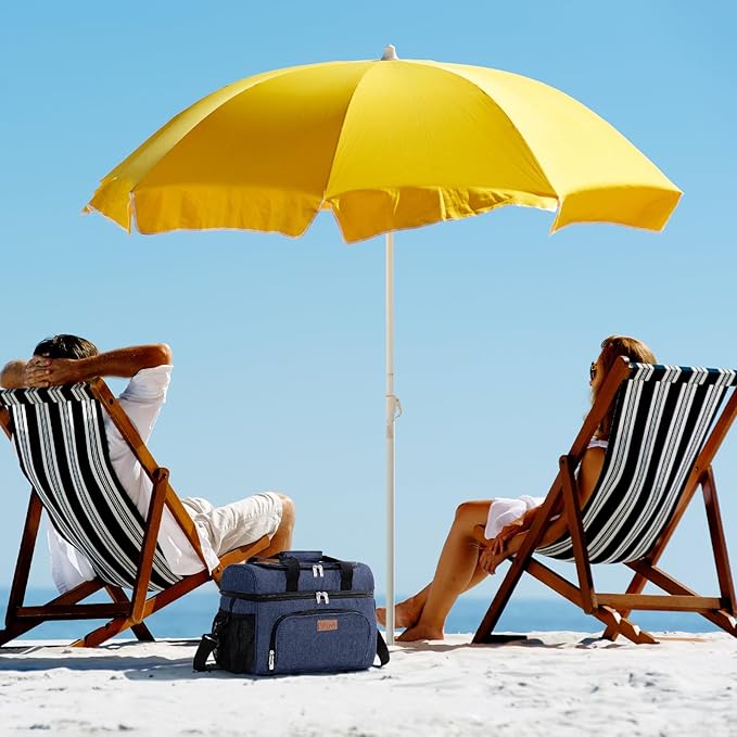 Lifewit Large Cooler Bag Insulated Lunch Bag Lightweight Portable Cool Bag Double Layer for Picnic, Beach, Work, Trip