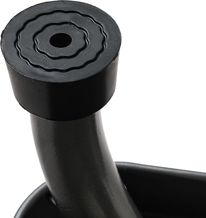 Heavy-Duty Step Stool with Carry Handle – 4.1" Low Foot Stool, Non-Slip Rubber Platform, 500lb Capacity – Portable Safety Step for Seniors, Adults, Bathroom, Bed, SUV – Gray, 17"x13"