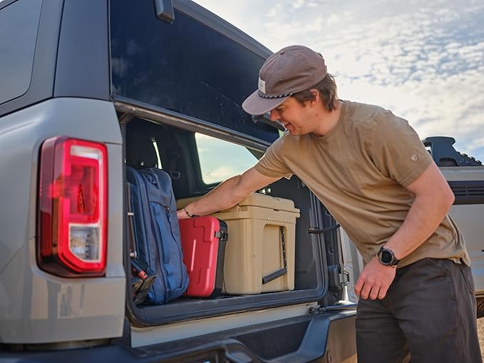 Camp Chef Mountain Series Kodiak - High Outpt Two-Burner Camp Stove - Lid Doubles as Windscreen - Portable Cooking Stove - For Outdoor Cooking - 20,000 BTU’s