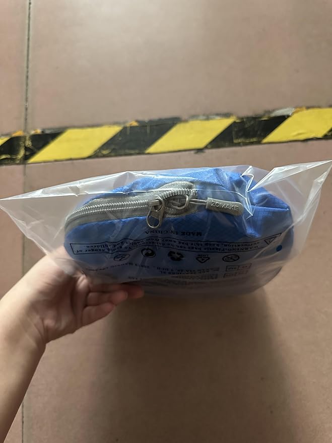 ZOMAKE Lightweight Packable Backpack 30L, Foldable Hiking Backpacks Water Resistant Compact Folding Daypack for Travel(Dark Blue)