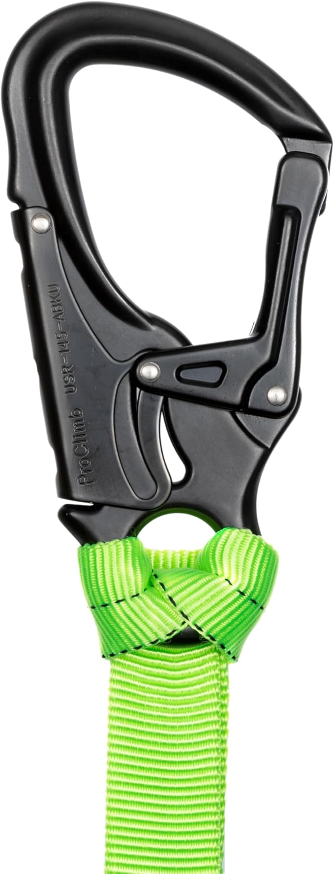Arborist Speedline Kit - Lightweight, Durable 7075 Aluminum Snaphook, Resilient 1" Nylon Webbing, 29kN Sling Strength, 26" Single Pack…