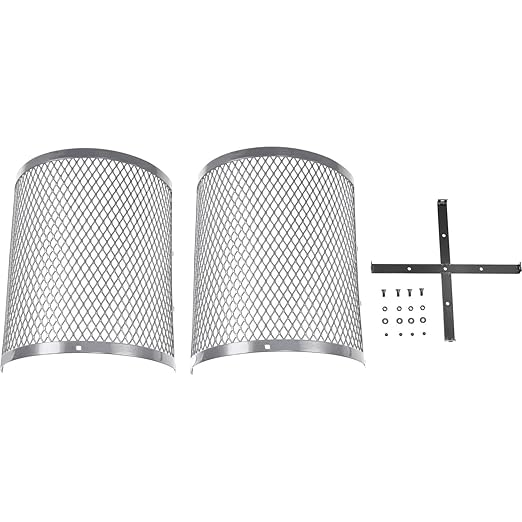 Global Industrial 36 Gallon Outdoor Steel Trash Can with Dome Lid, Plastic Liner and Anchor Kit Included, 23-1/2" Diameter x 40" H, Powder Coat Finish, Unassembled, Gray