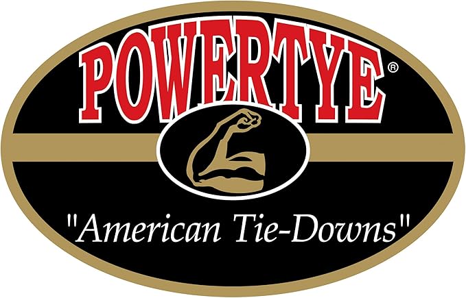 PowerTye 50159 Orange 15"X15" Cargo Net Featuring 6 Adjustable Hooks & Tight 2"x2" Mesh (Each)