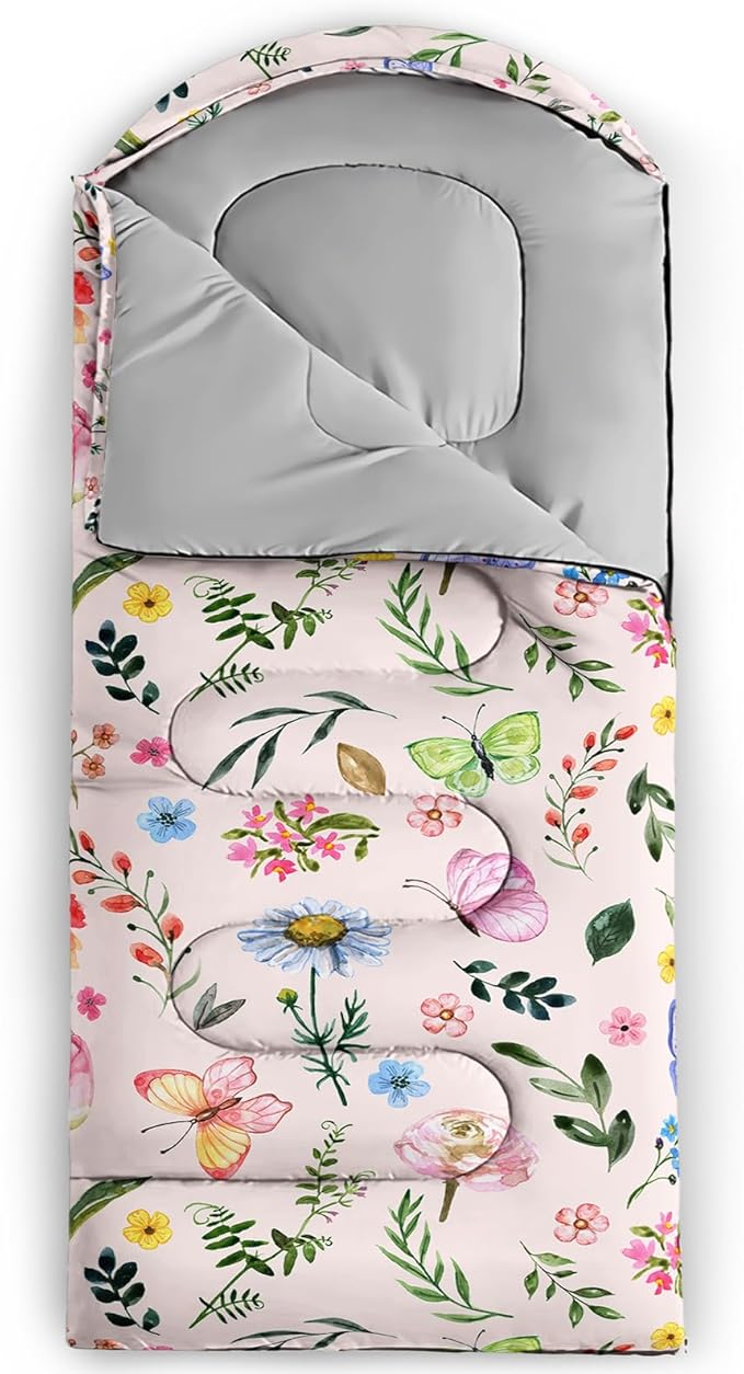 Print sleeping bag,sleeping bags,Outdoor Camping Sleeping Bag,Suitable For Children Boys And Girls Portable,Waterproof,Compact And Lightweight,Great For Outdoor Camping,Backpacking And Hiking