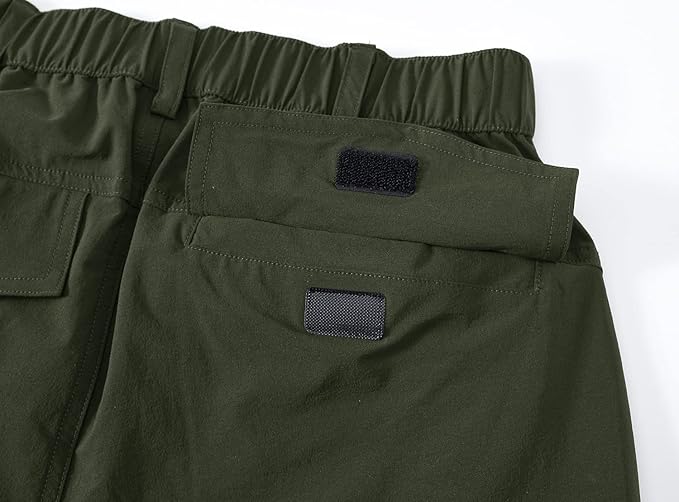 YSENTO Women's Hiking Pants Lightweight Stretch Quick Drying UPF 50 Camping Travel Work Cargo Pants 6 Pockets