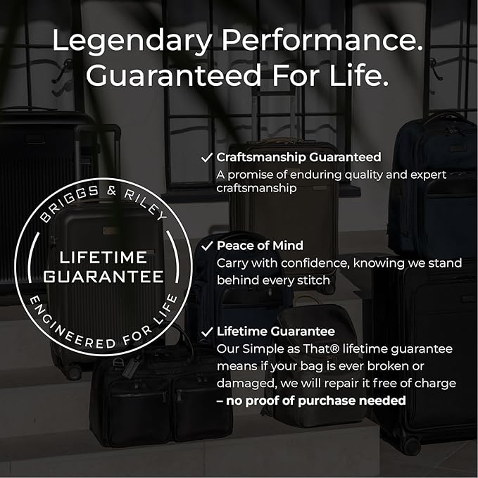 Briggs & Riley Toiletry Kit - Travel Bags for Women & Men, Organizer for Vacation, Dopp Kit for Bathroom Accessories, Makeup, & Skincare