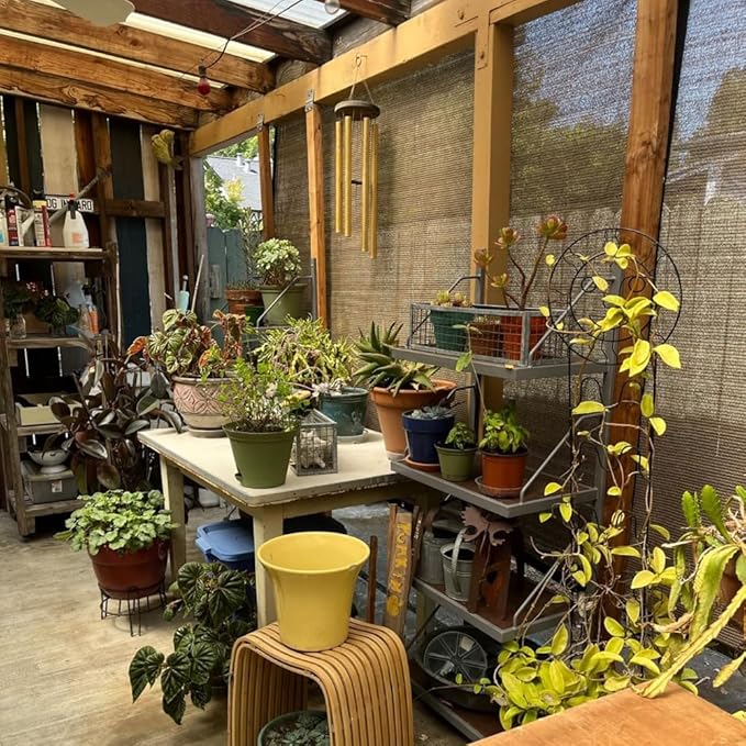 90% Sun Shade Cloth for Patio, 12x15 Ft Breathable Sunshade Fabric for Garden, UV Resisant & Privacy Protection Shade Screen for Pergola, Backyard, Deck, Pool, Balcony, Mocha