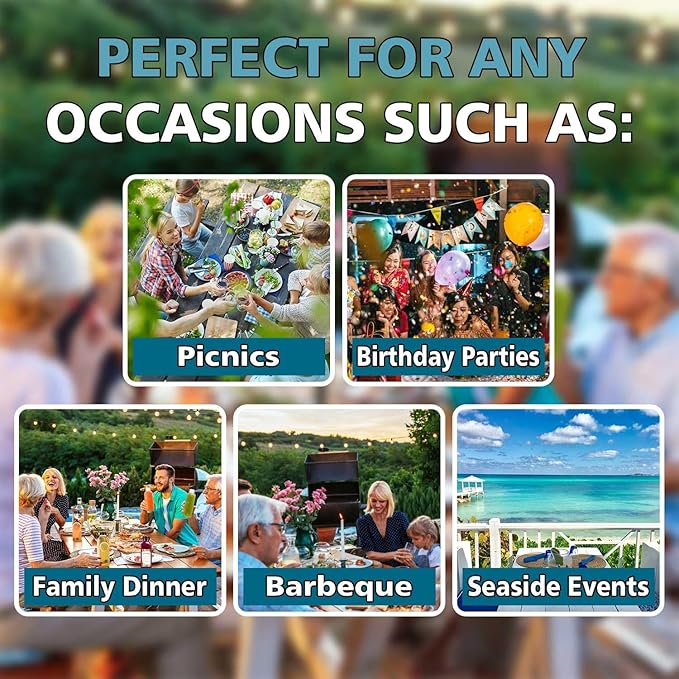 Picnic Table Cover with Bench Covers, Lemon & Black-White Gingham , Elastic Edges, Waterproof Windproof Fitted, for Outdoor Camping Patio Garden, with Drawstring Bag, 72 in