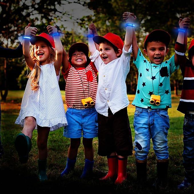 M.best 8pcs LED Light Up Bracelets Glow Flashing Wristbands Glow in The Dark Party Supplies for Wedding, Raves, Concert, Camping,Sporting Events, Party